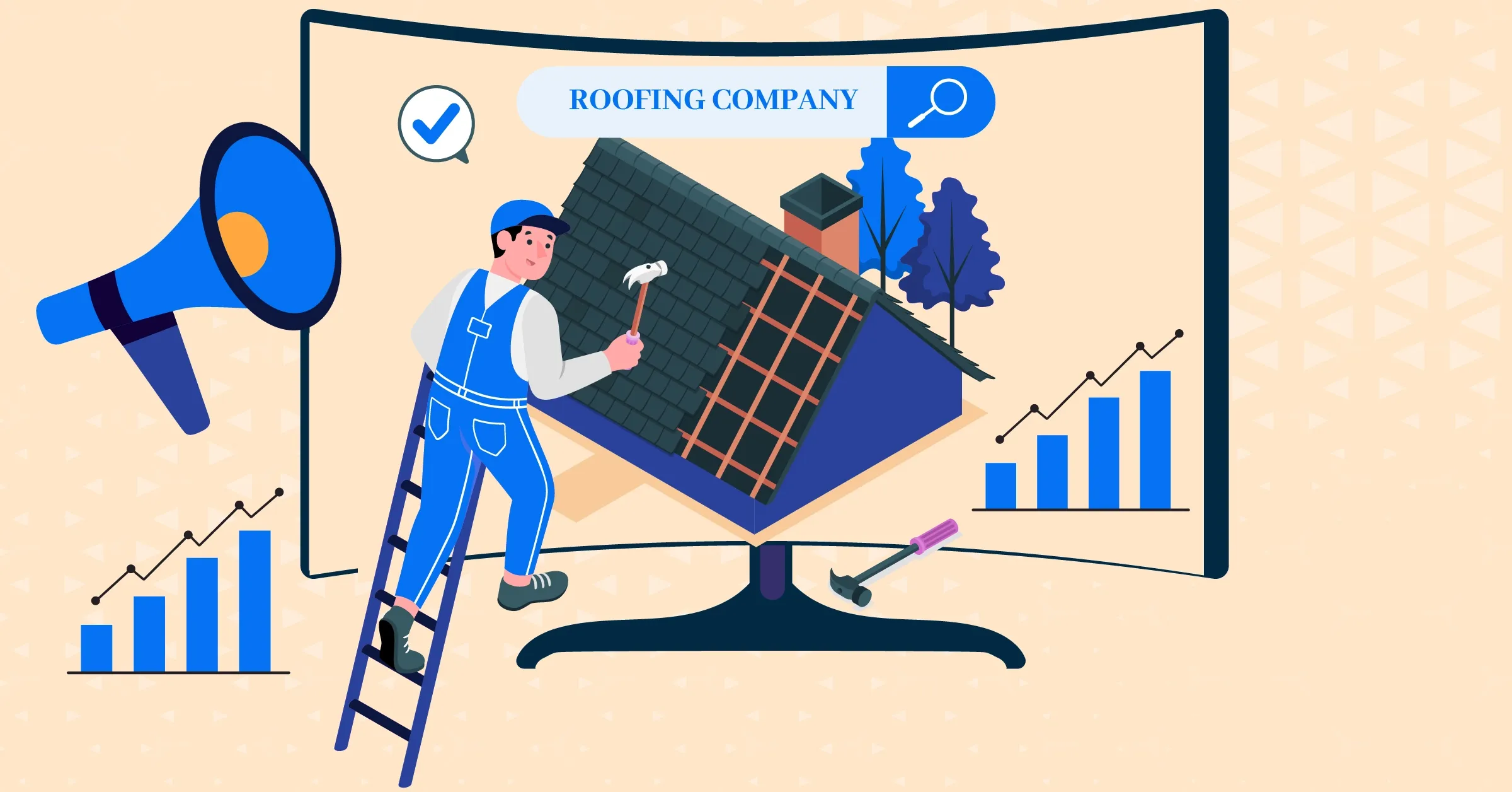 Digital Marketing for Roofing Company | Everything You Need to know